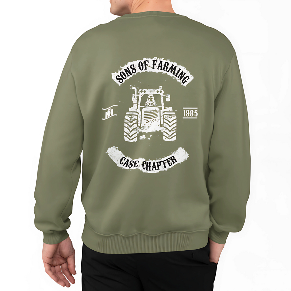 Sons of Farming CASE Chapter Rückseite | Premium Sweater