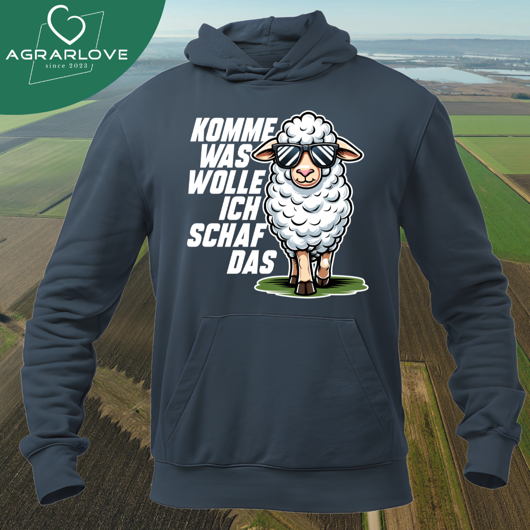 Komme was Wolle ich Schaf das | Premium Hoodie