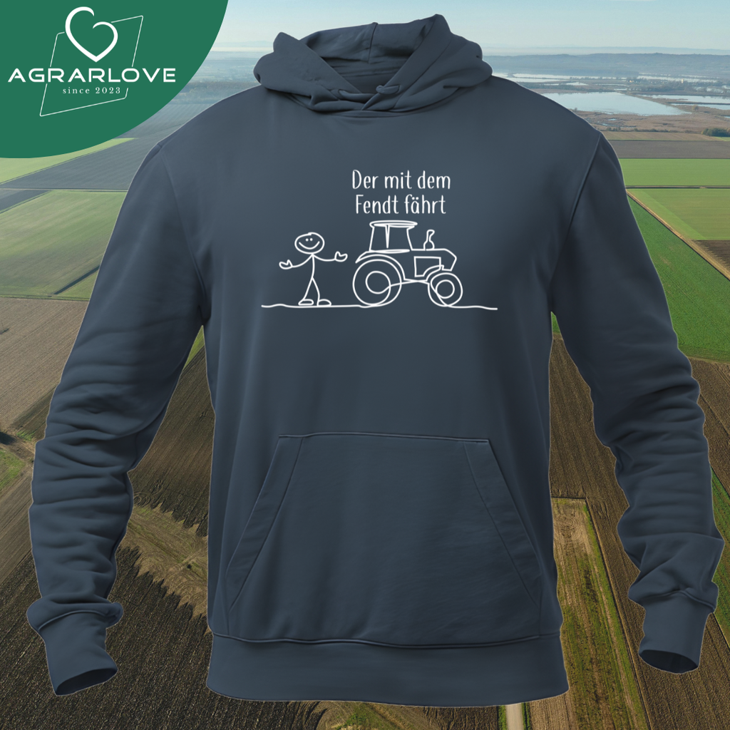 Der mit dem Fendt fährt | Premium Hoodie