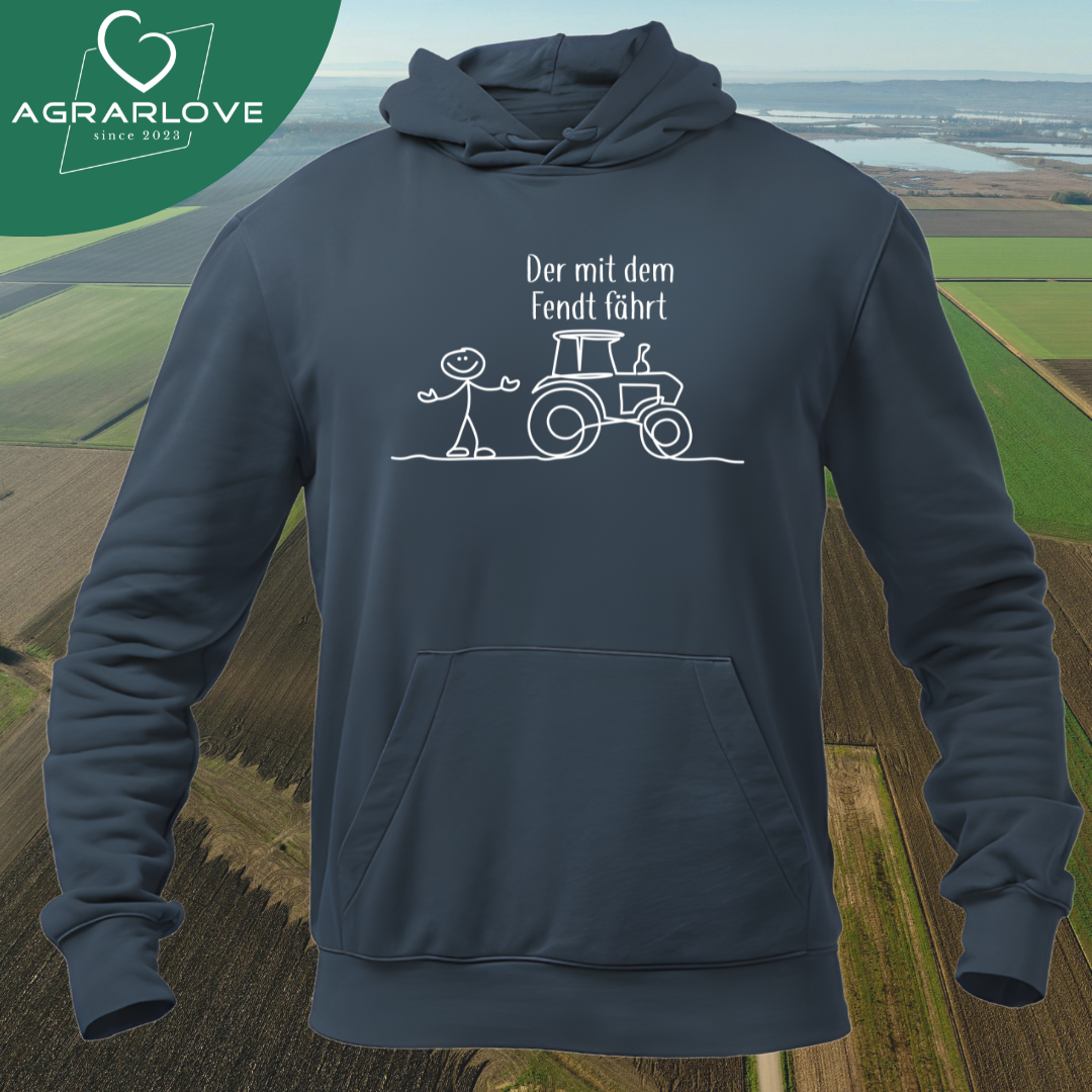 Der mit dem Fendt fährt | Premium Hoodie