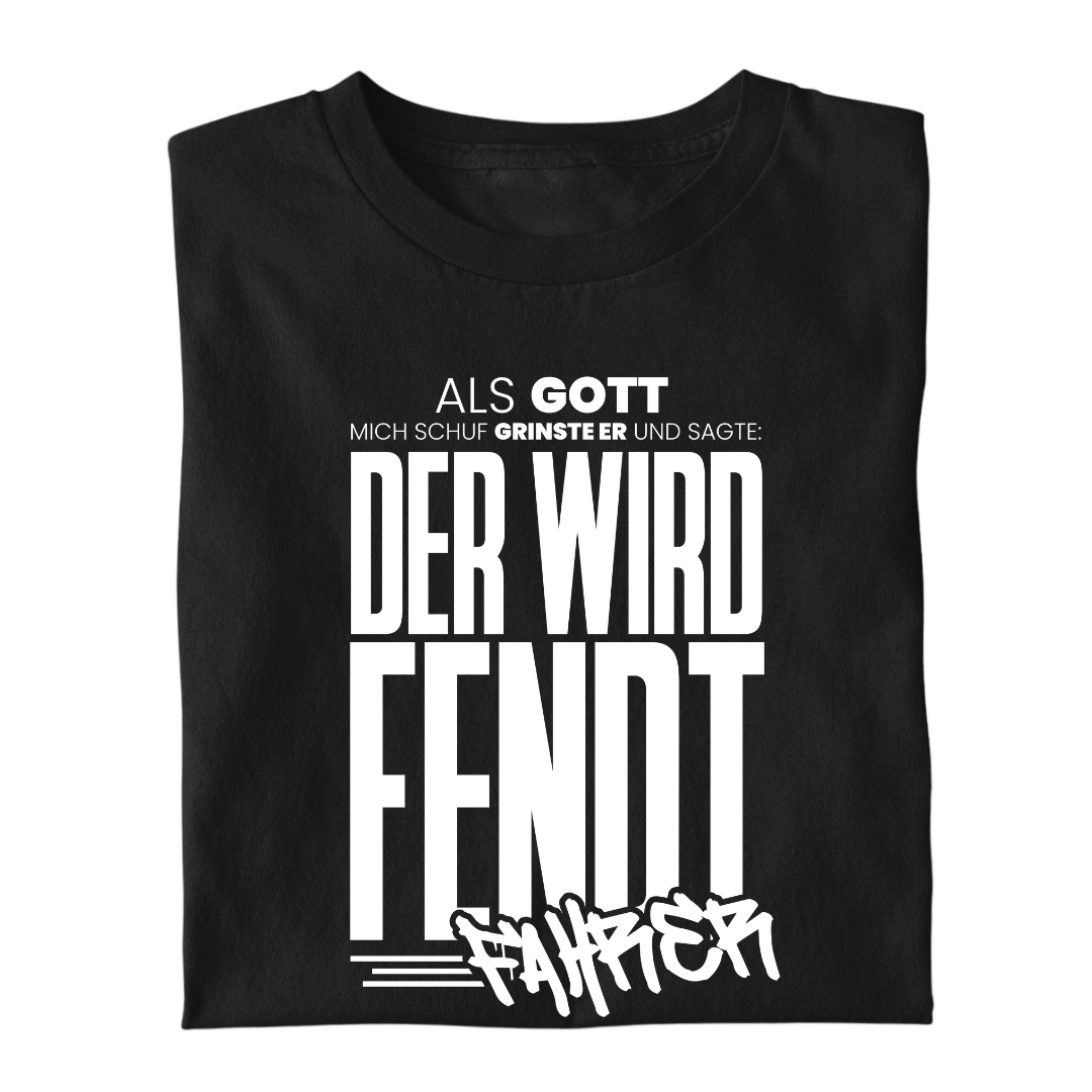 Als Gott mich Schuf...Fendtfahrer | Premium T Shirt