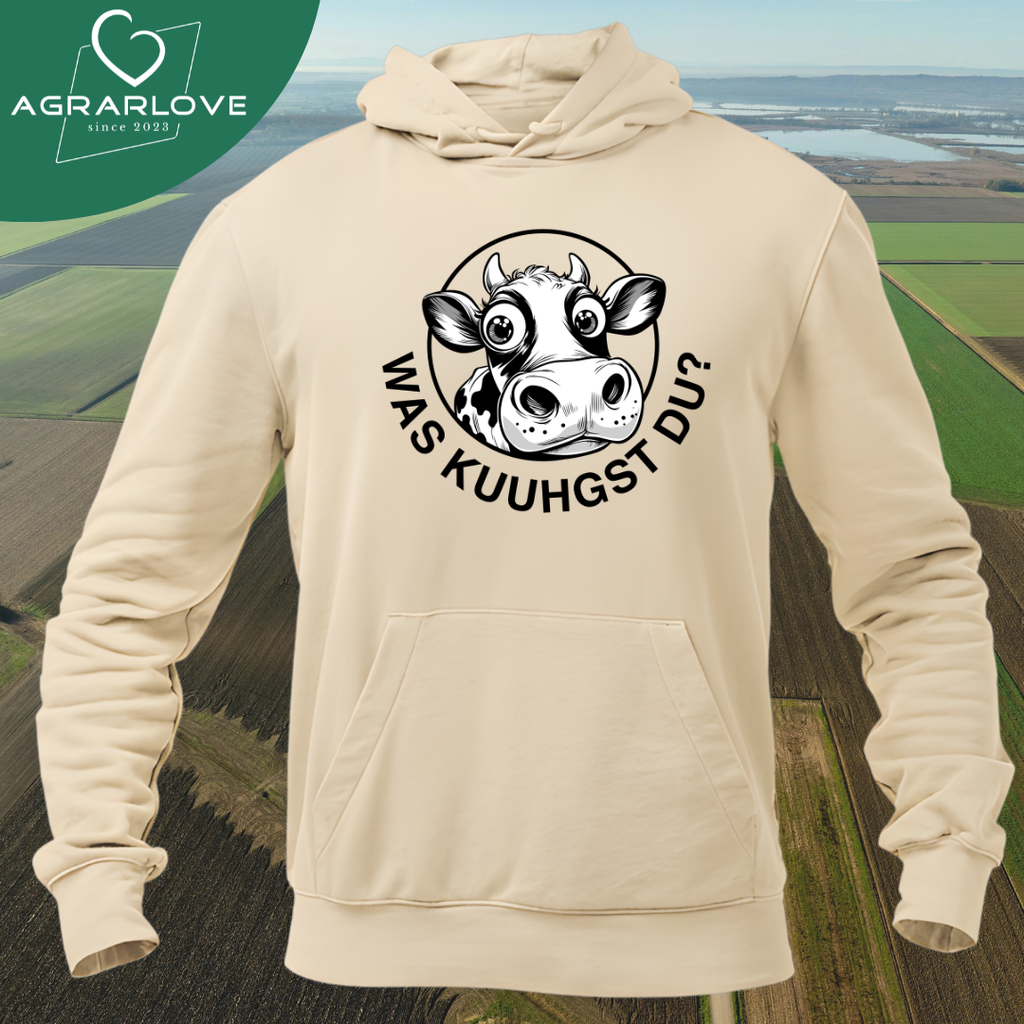 Was Kuuhgst Du | Premium Hoodie