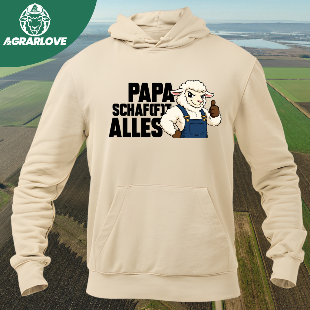 Papa Schafft Alles | Premium Hoodie