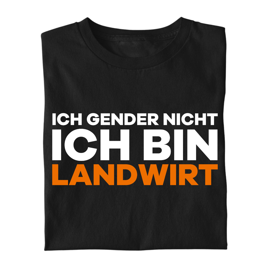 Ich Gender nicht Ich bin Landwirt | Premium T Shirt