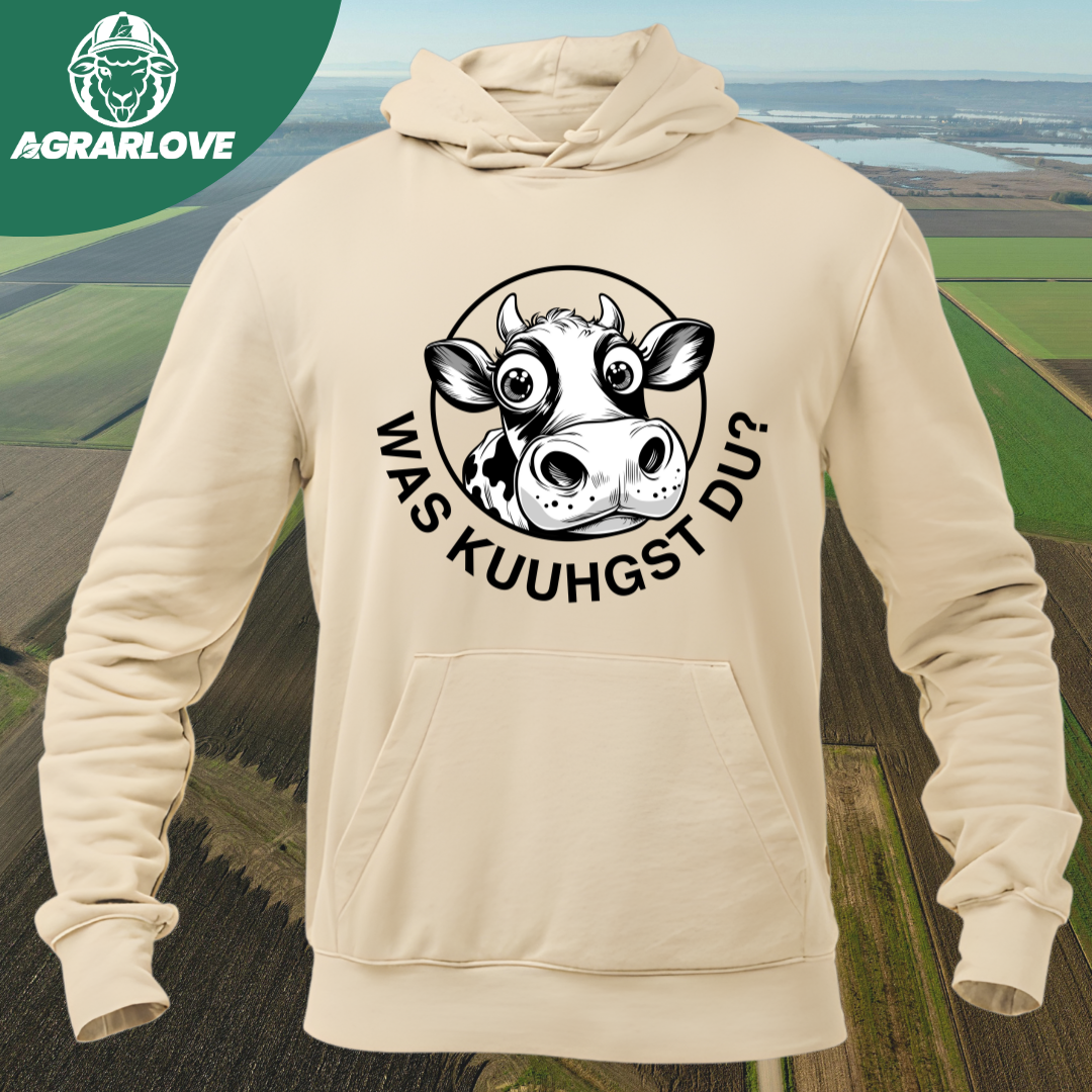 Was Kuuhgst Du | Premium Hoodie