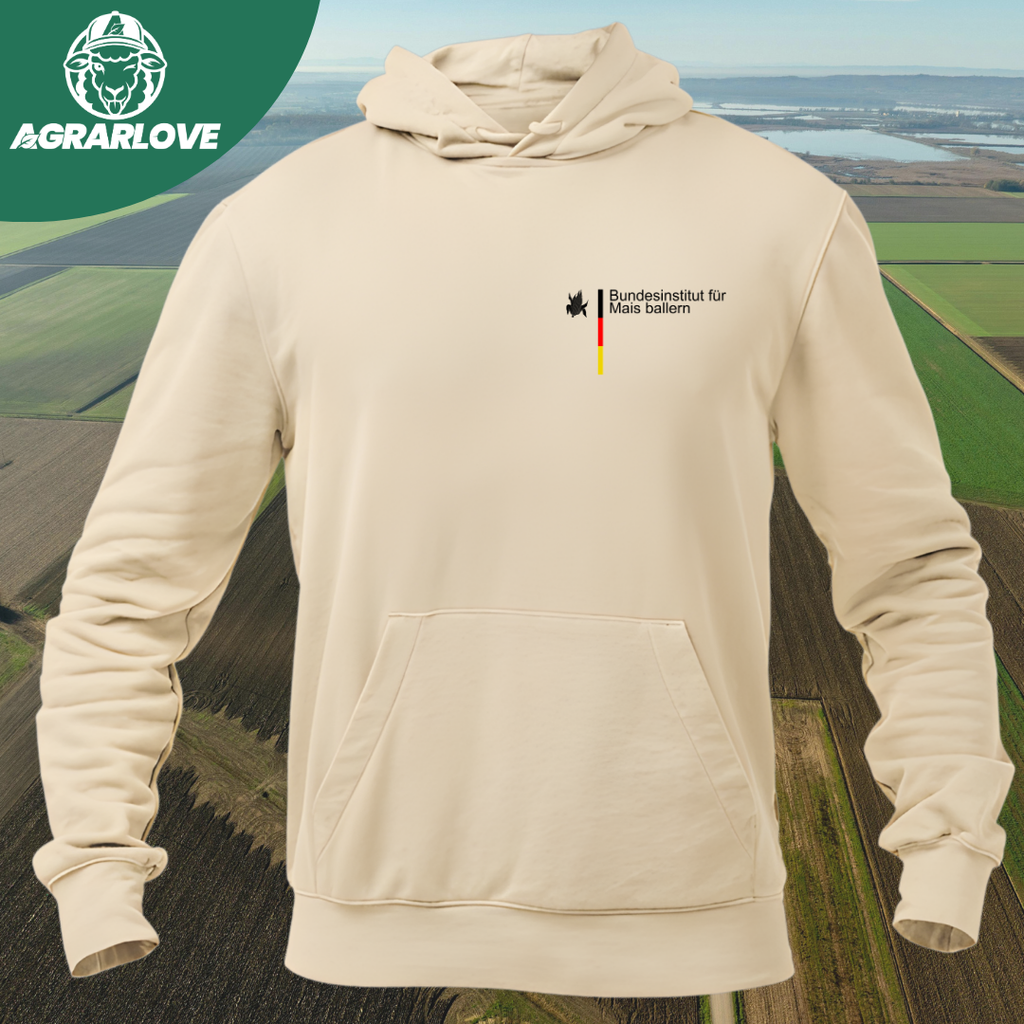 Bundesinstitut Mais ballern Brustdruck | Premium Hoodie