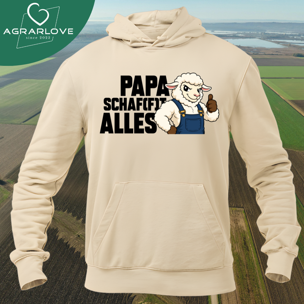 Papa Schafft Alles | Premium Hoodie