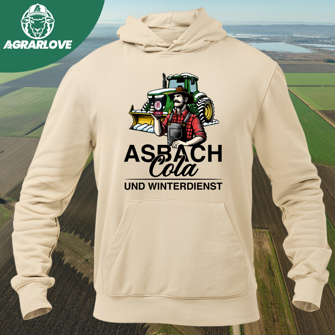 Asbach Cola und Winterdienst Gelbe Felgen Edition | Premium Hoodie
