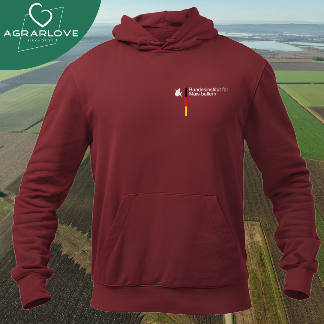Bundesinstitut Mais ballern Brustdruck | Premium Hoodie