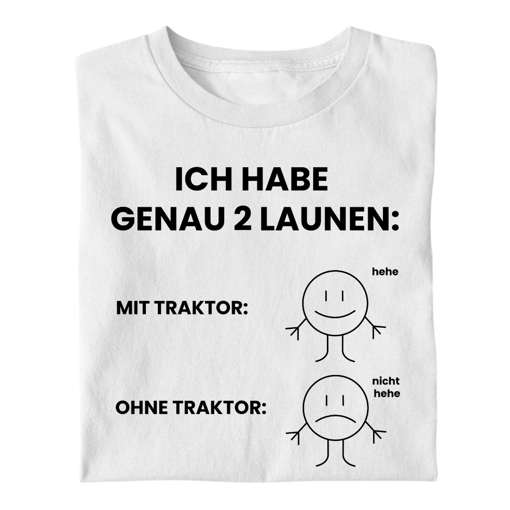 Meine Laune mit Traktor | Premium T Shirt