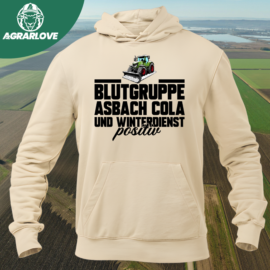 Asbach Cola und Winterdienst Positiv | Premium Hoodie