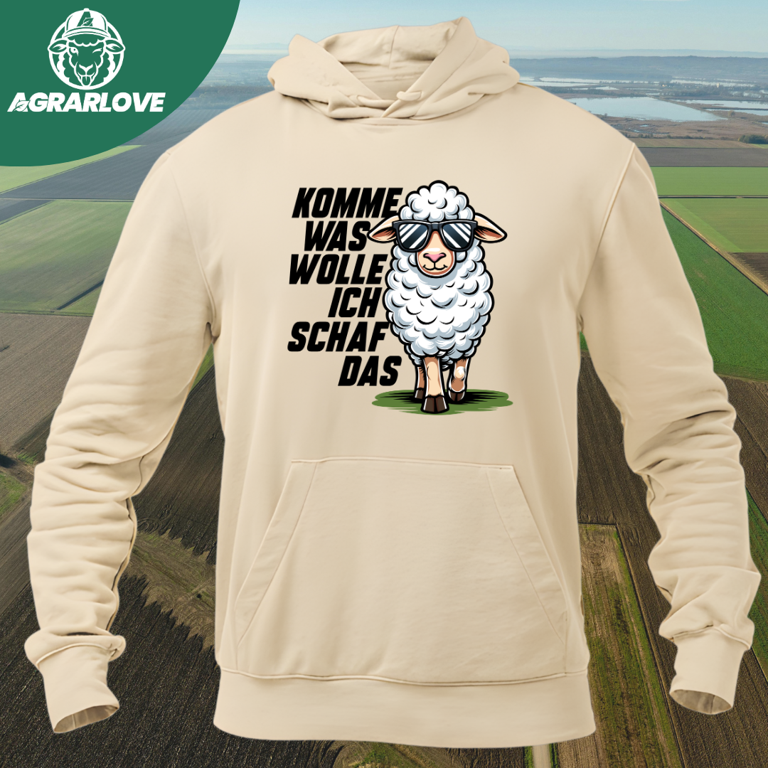 Komme was Wolle ich Schaf das | Premium Hoodie