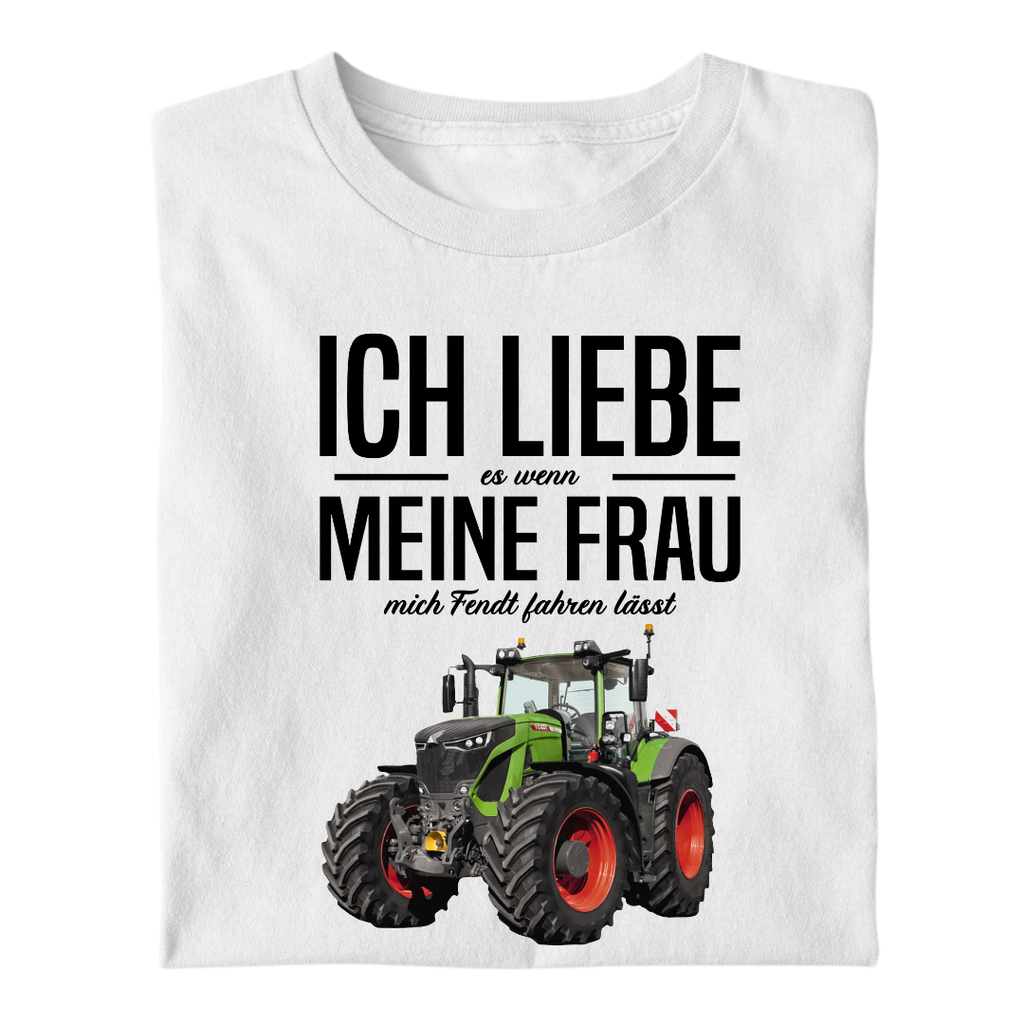 Ich Liebe meine Frau wenn... | Premium T Shirt
