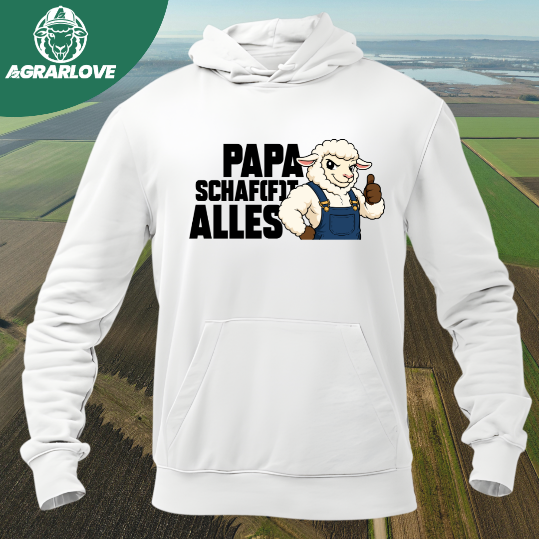 Papa Schafft Alles | Premium Hoodie