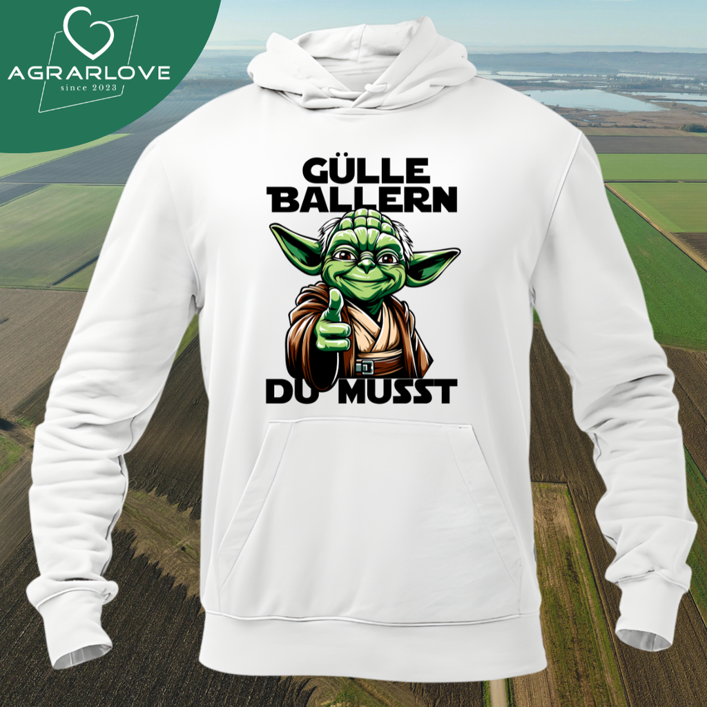 Gülle ballern Du musst | Premium Hoodie