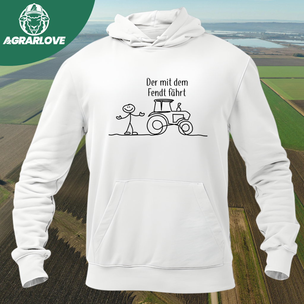Der mit dem Fendt fährt | Premium Hoodie