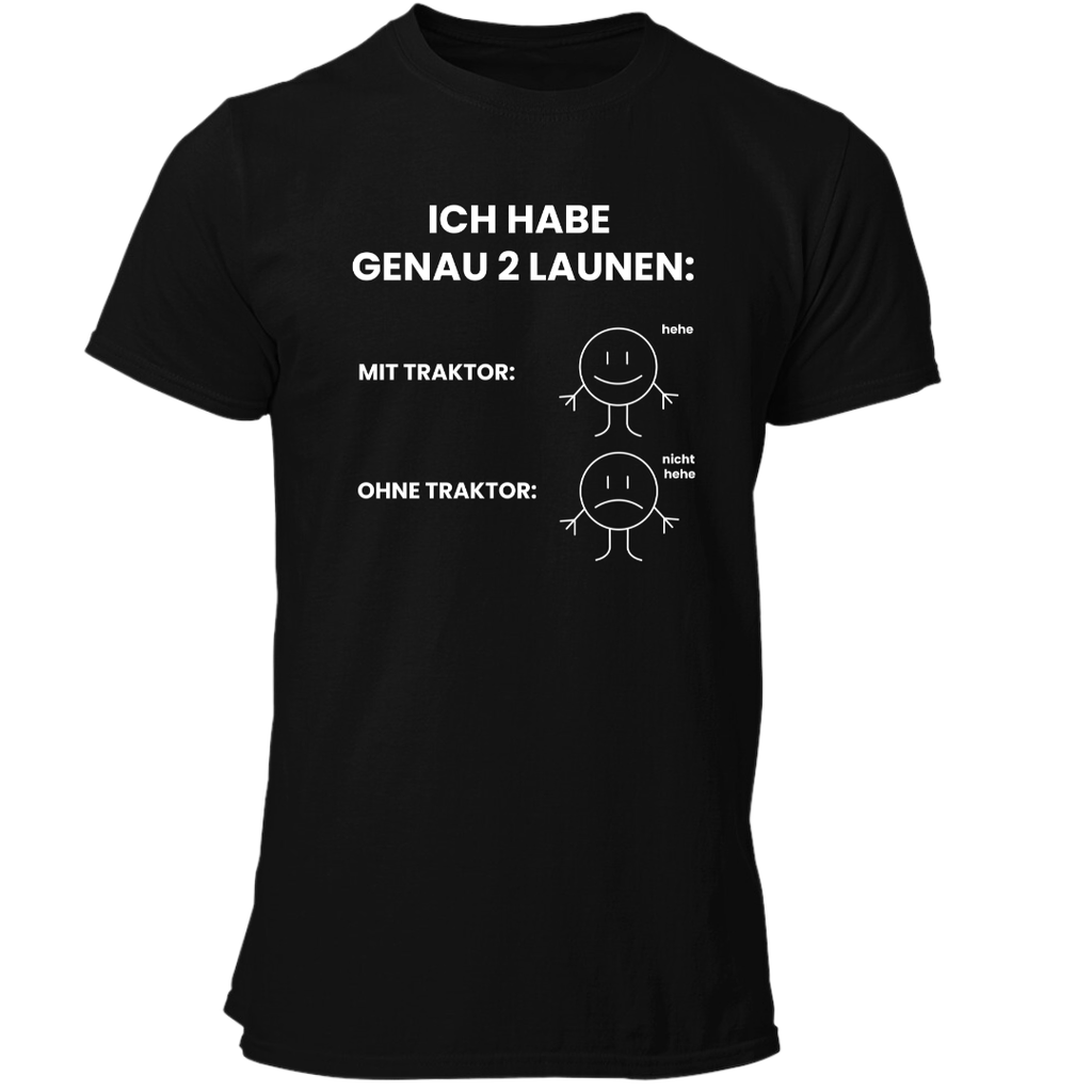 Meine Laune mit Traktor | Premium T Shirt