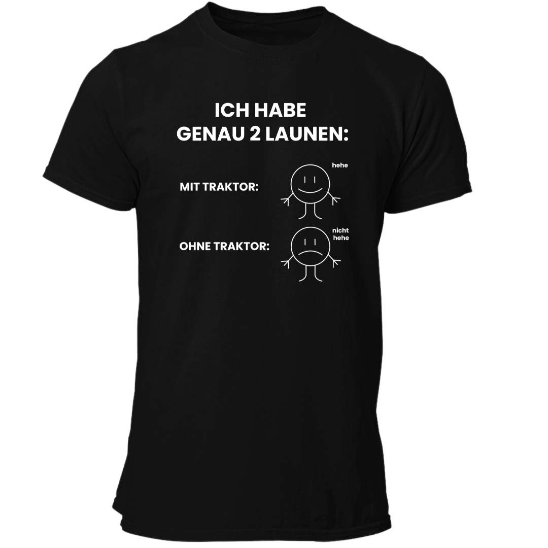 Meine Laune mit Traktor | Premium T Shirt