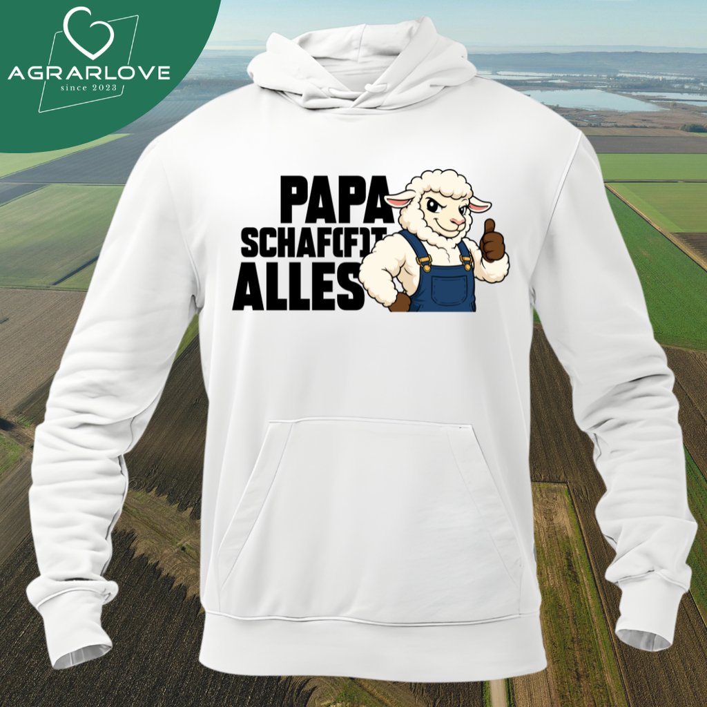 Papa Schafft Alles | Premium Hoodie