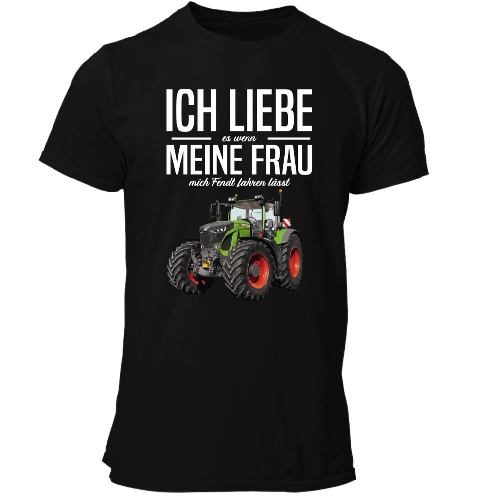 Ich Liebe meine Frau wenn... | Premium T Shirt