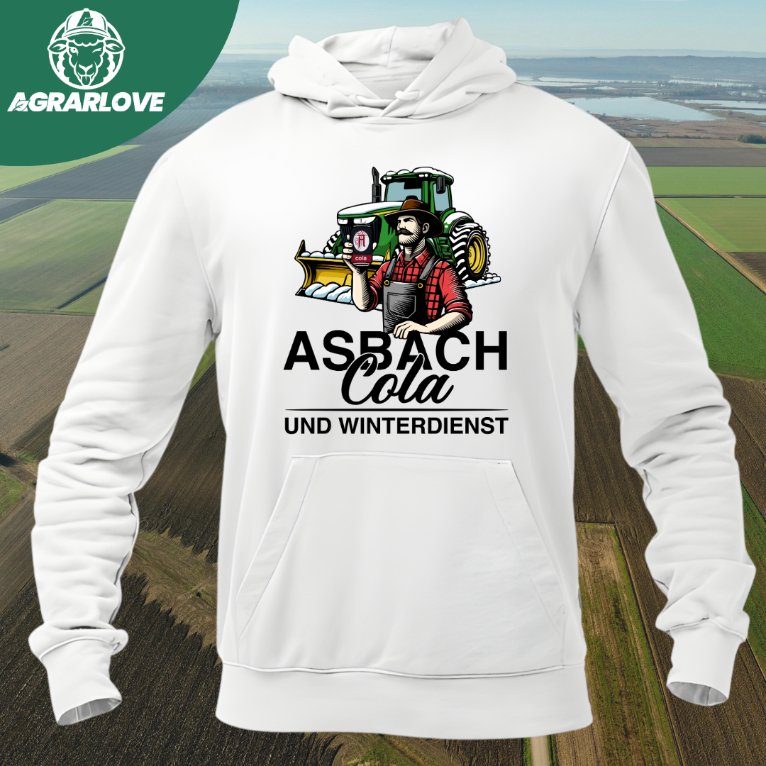 Asbach Cola und Winterdienst Gelbe Felgen Edition | Premium Hoodie