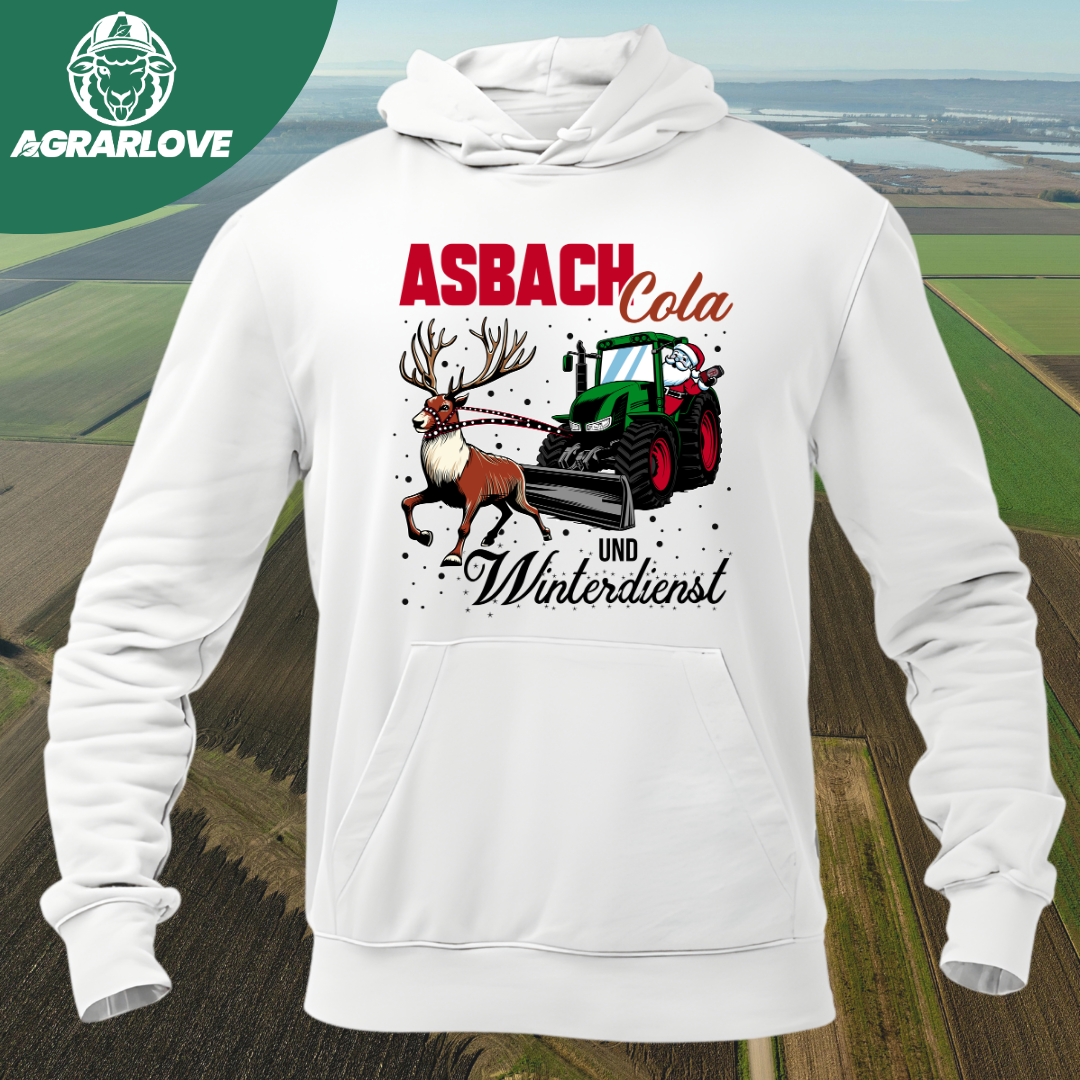 Asbach Cola und Winterdienst | Premium Hoodie