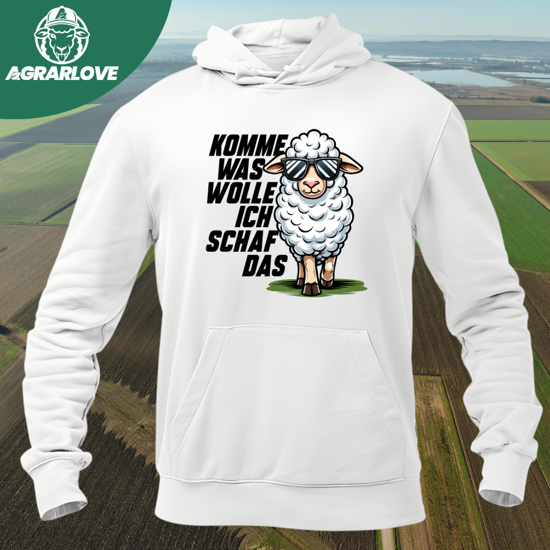 Komme was Wolle ich Schaf das | Premium Hoodie
