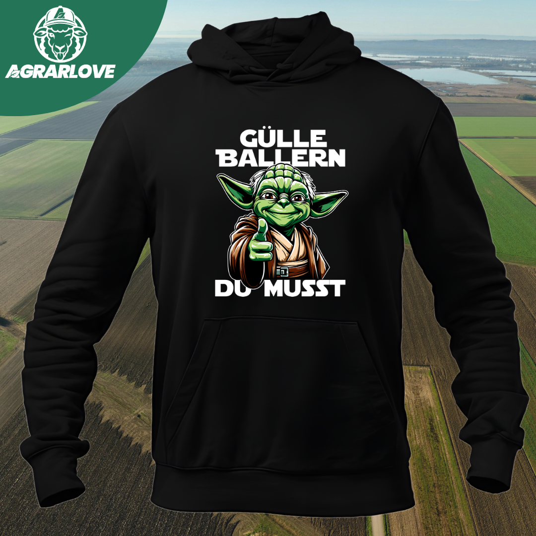 Gülle ballern Du musst | Premium Hoodie