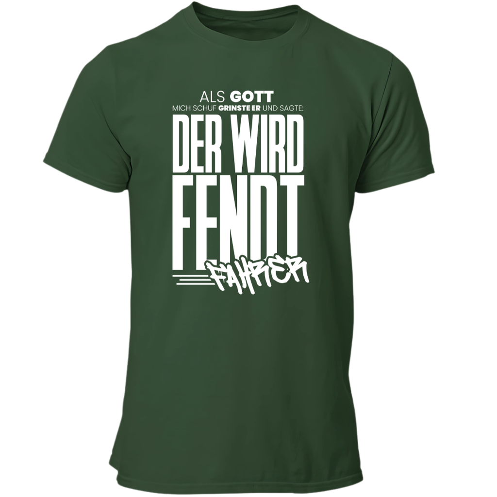 Als Gott mich Schuf...Fendtfahrer | Premium T Shirt