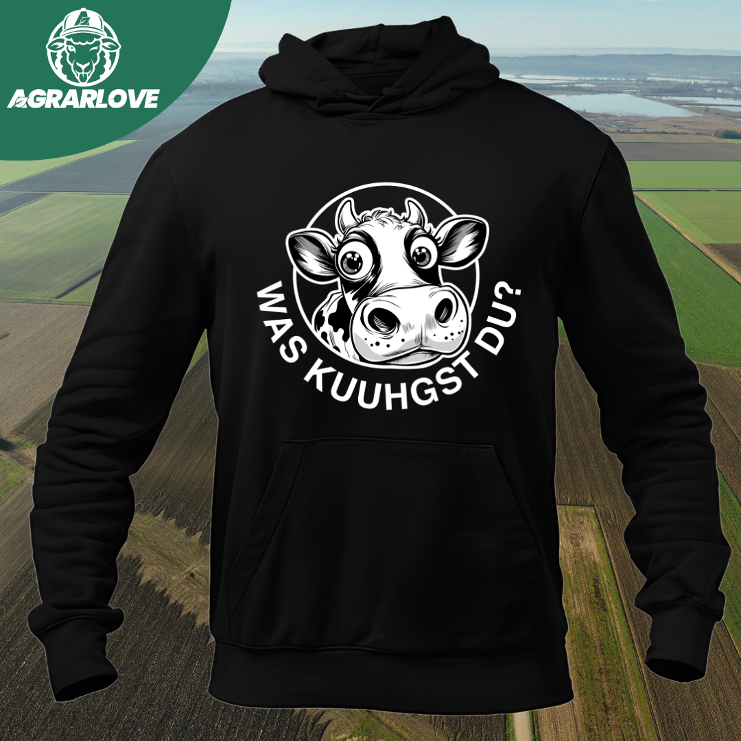 Was Kuuhgst Du | Premium Hoodie
