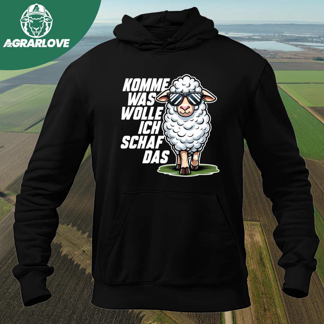 Komme was Wolle ich Schaf das | Premium Hoodie