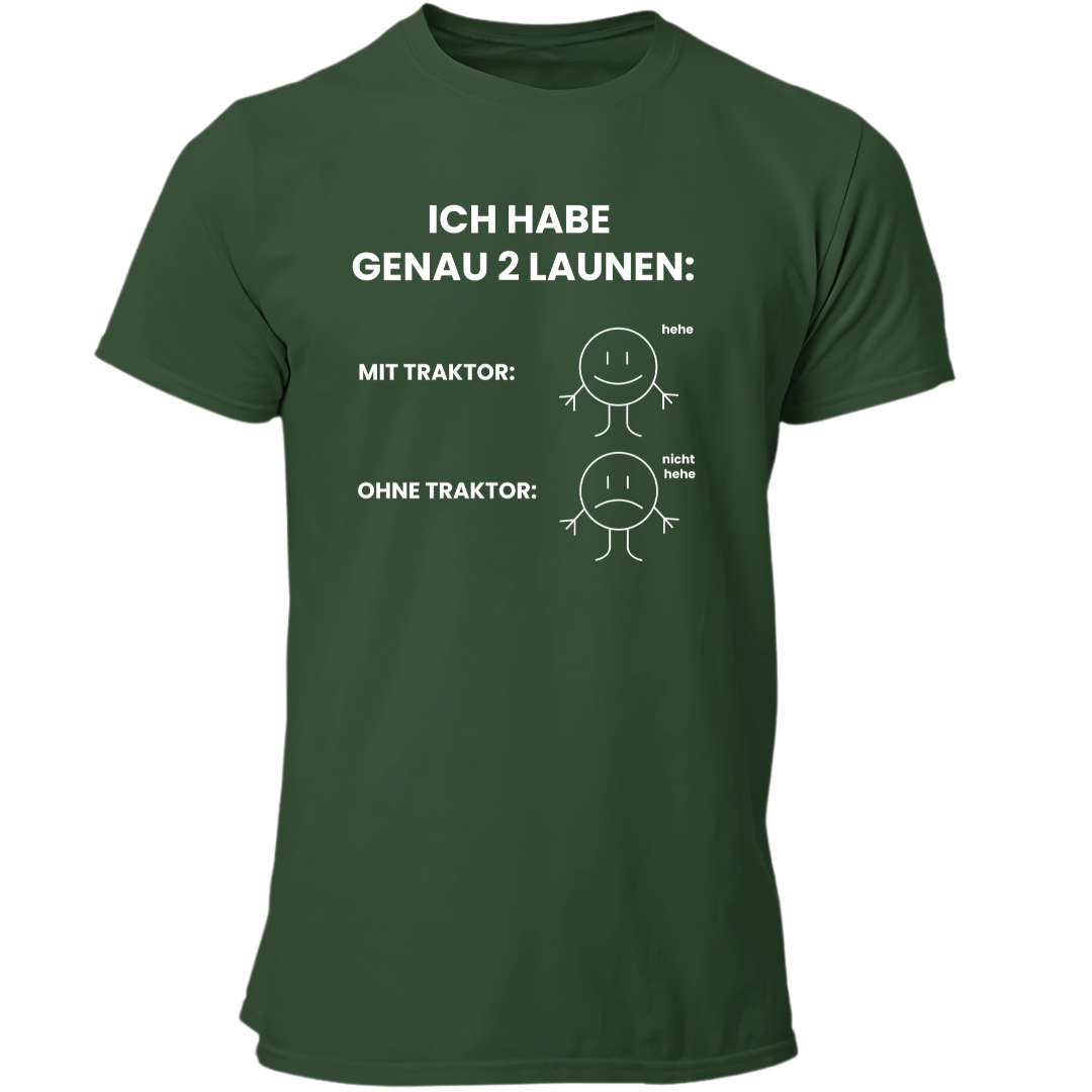Meine Laune mit Traktor | Premium T Shirt