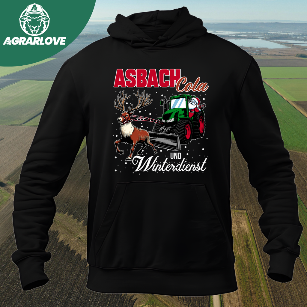 Asbach Cola und Winterdienst | Premium Hoodie