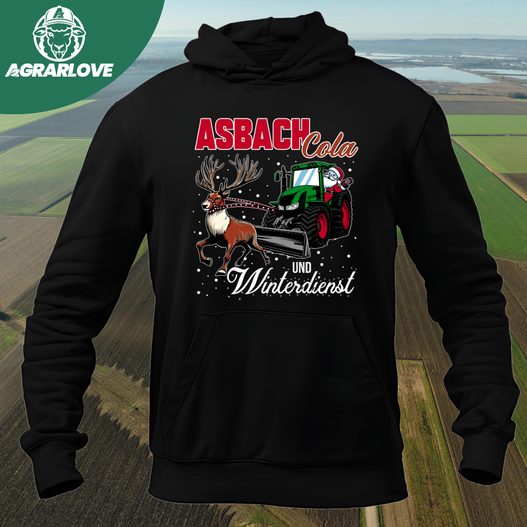 Asbach Cola und Winterdienst | Premium Hoodie