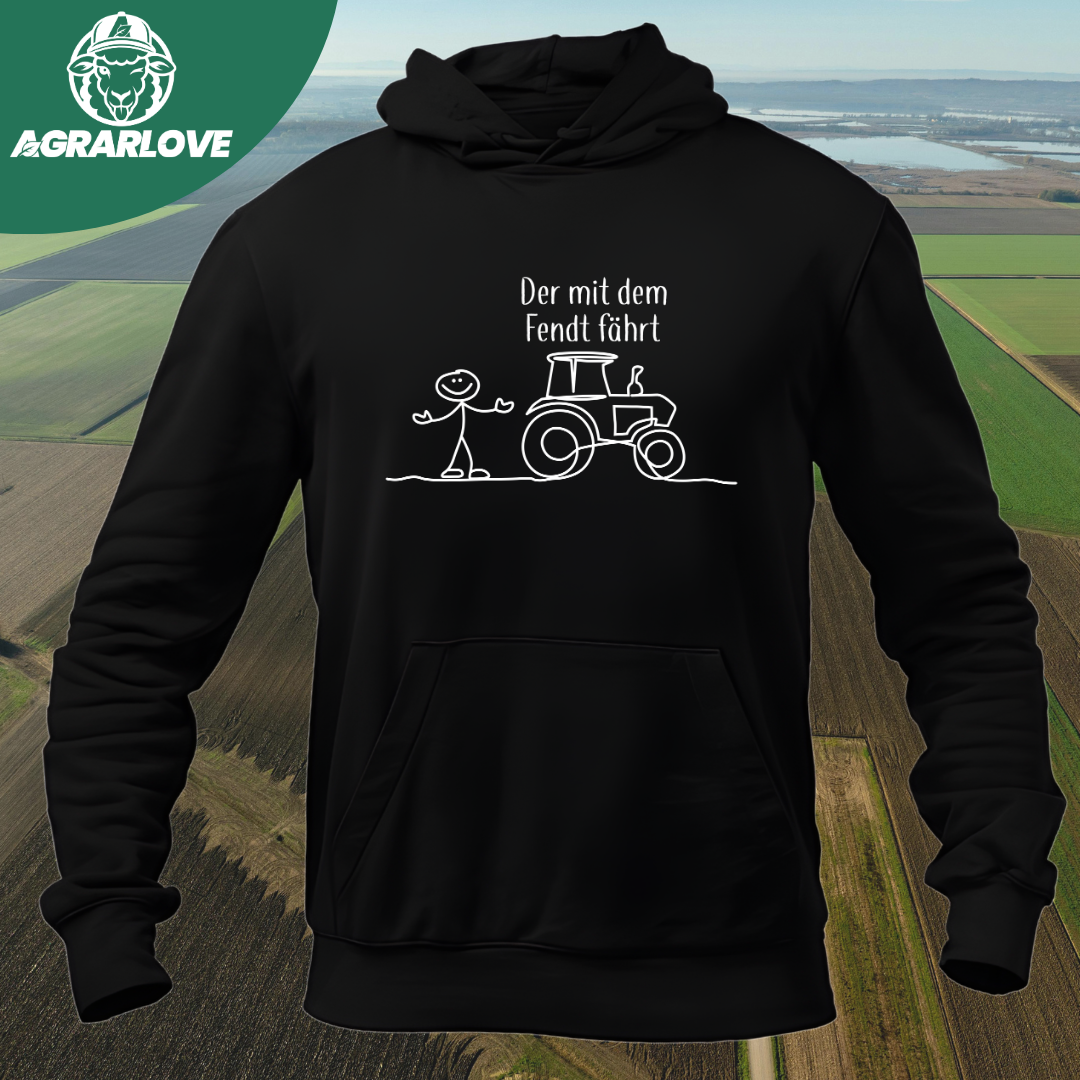 Der mit dem Fendt fährt | Premium Hoodie