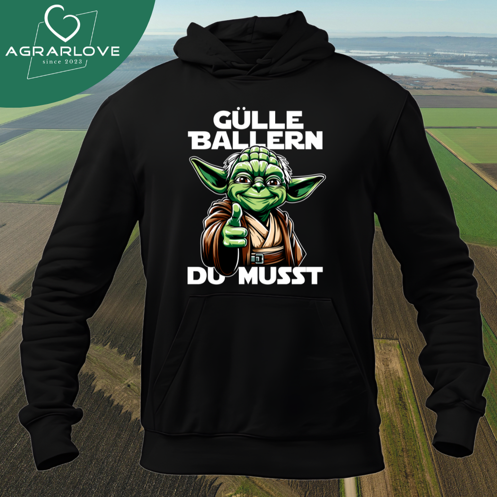 Gülle ballern Du musst | Premium Hoodie