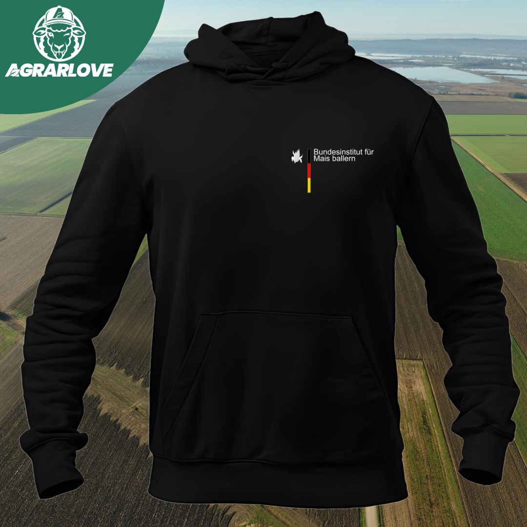 Bundesinstitut Mais ballern Brustdruck | Premium Hoodie