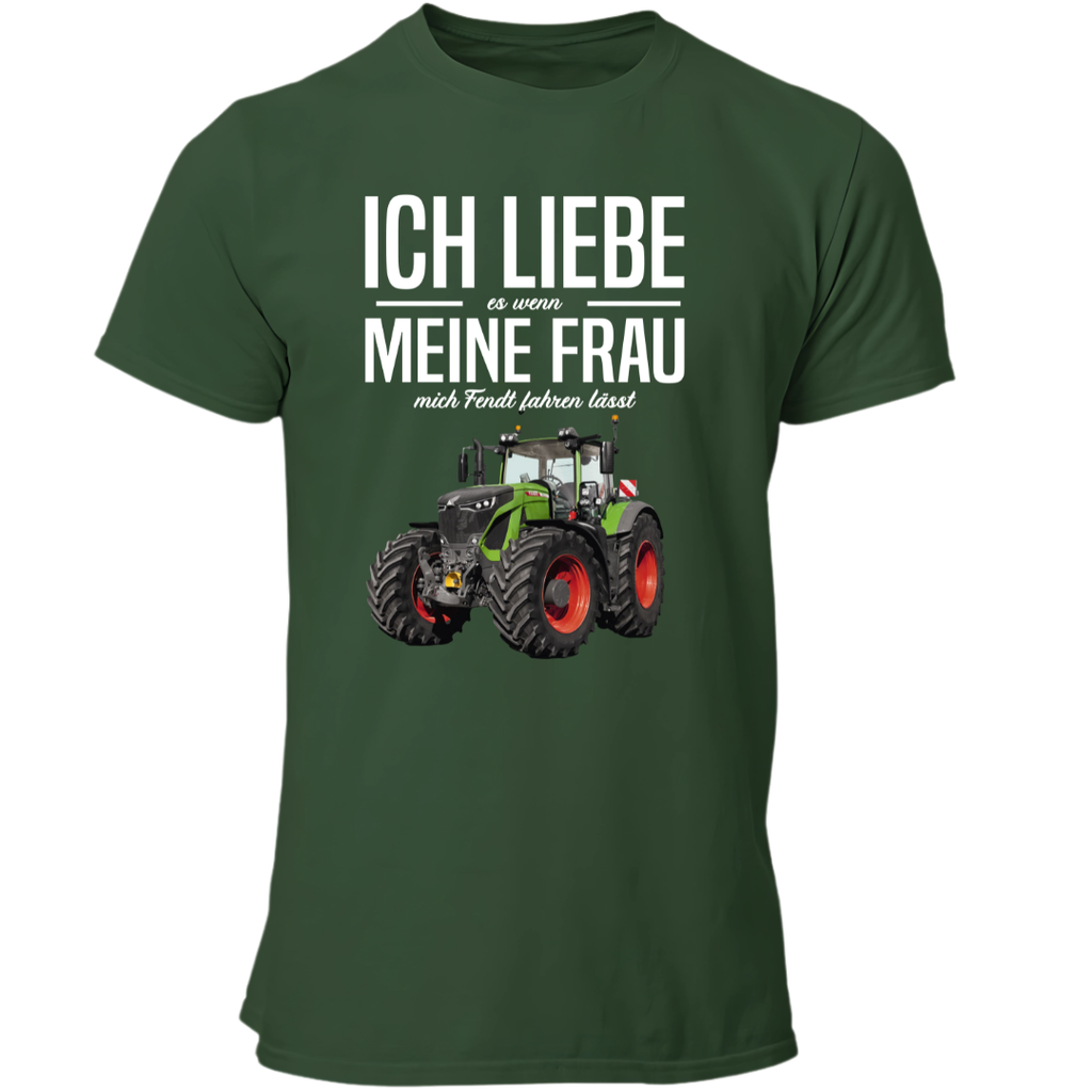 Ich Liebe meine Frau wenn... | Premium T Shirt