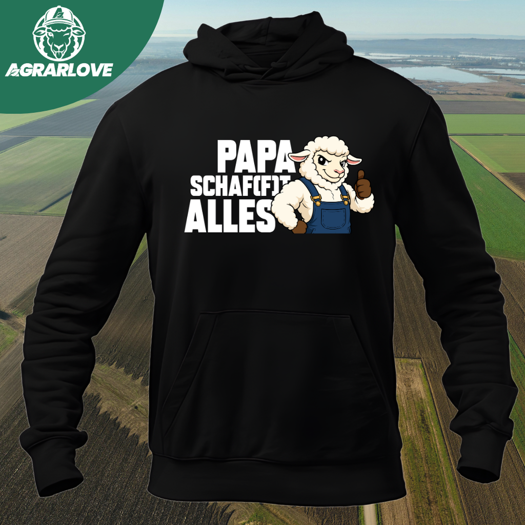 Papa Schafft Alles | Premium Hoodie