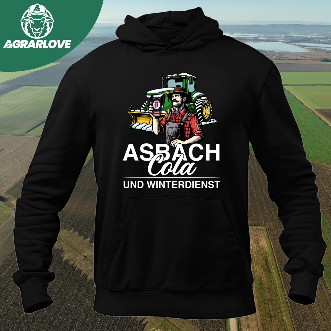Asbach Cola und Winterdienst Gelbe Felgen Edition | Premium Hoodie