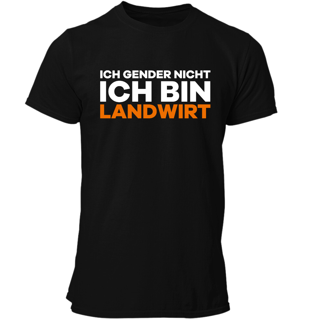 Ich Gender nicht Ich bin Landwirt | Premium T Shirt