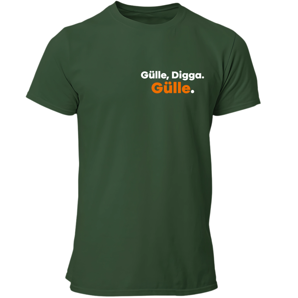 GÜLLE, DIGGA. GÜLLE Brustdruck | Premium T Shirt