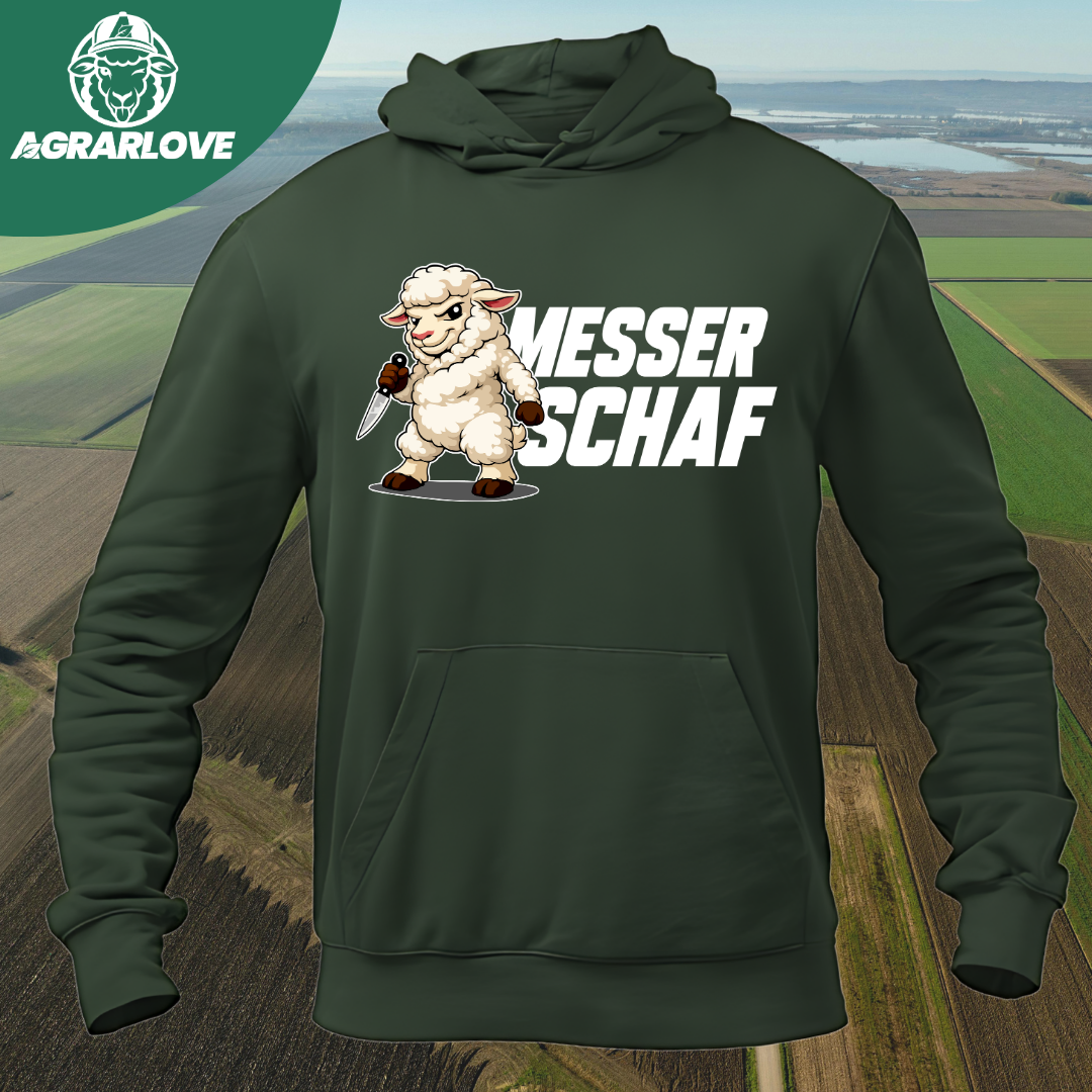 Messer Schaf | Premium Hoodie