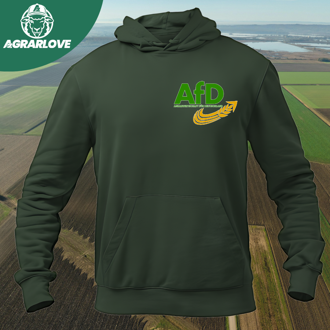 Agrarwirtschaft für Deutschland Brustdruck | Premium Hoodie