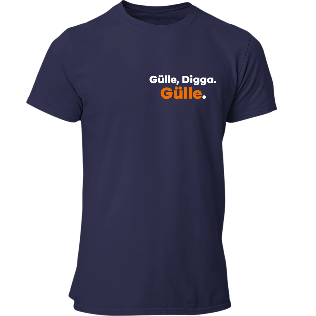 GÜLLE, DIGGA. GÜLLE Brustdruck | Premium T Shirt