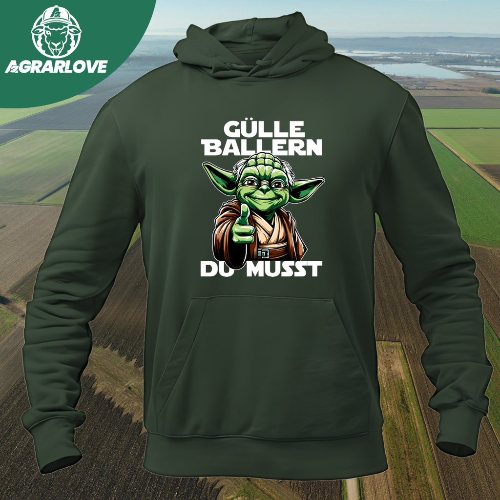 Gülle ballern Du musst | Premium Hoodie