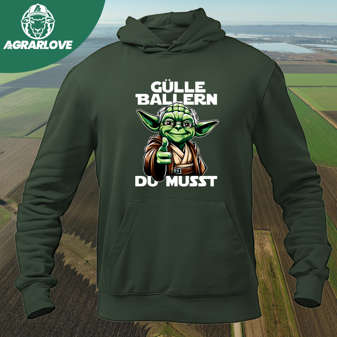 Gülle ballern Du musst | Premium Hoodie
