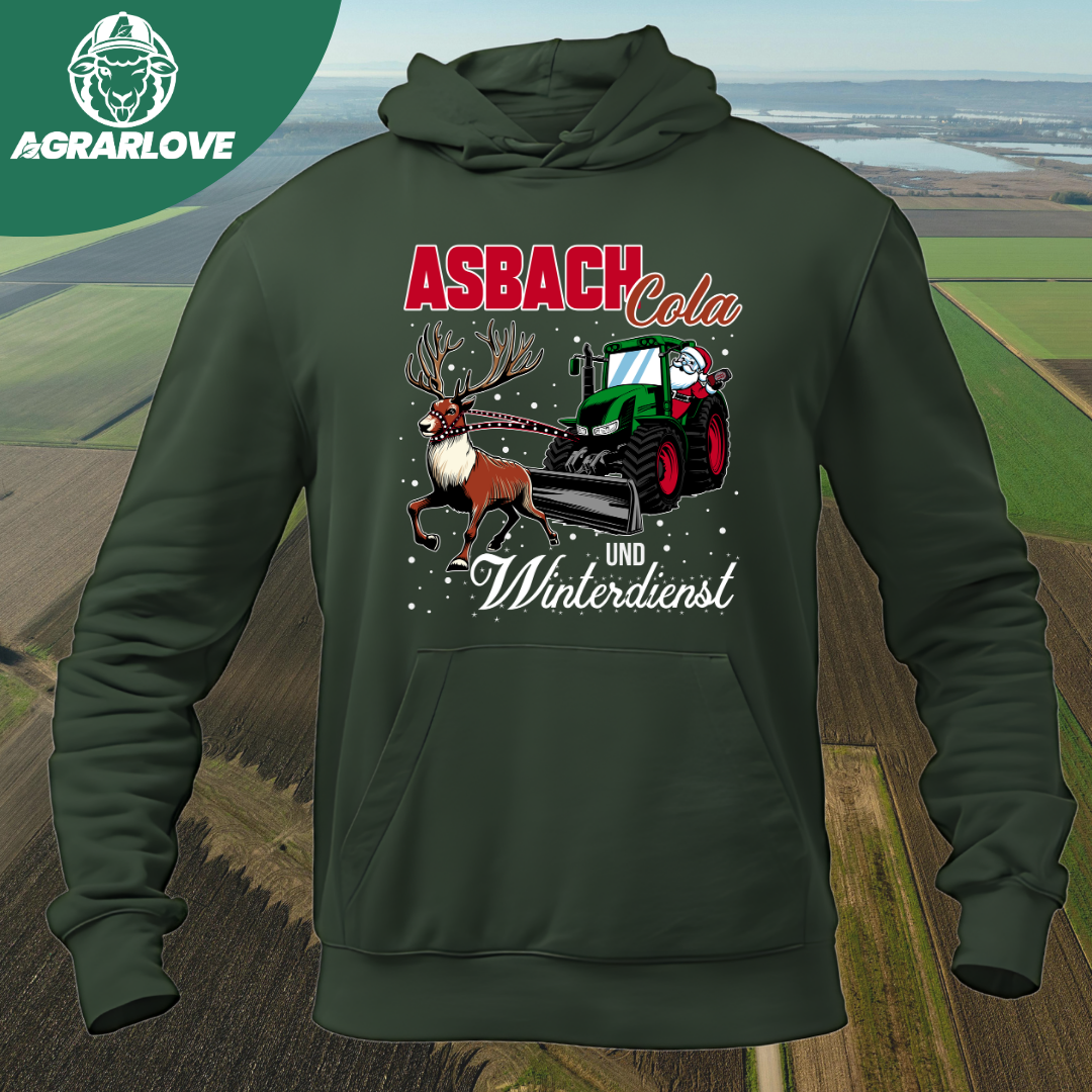Asbach Cola und Winterdienst | Premium Hoodie