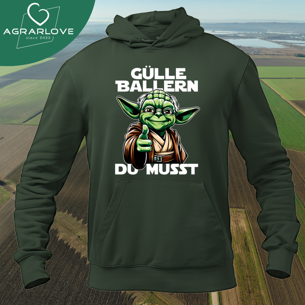 Gülle ballern Du musst | Premium Hoodie