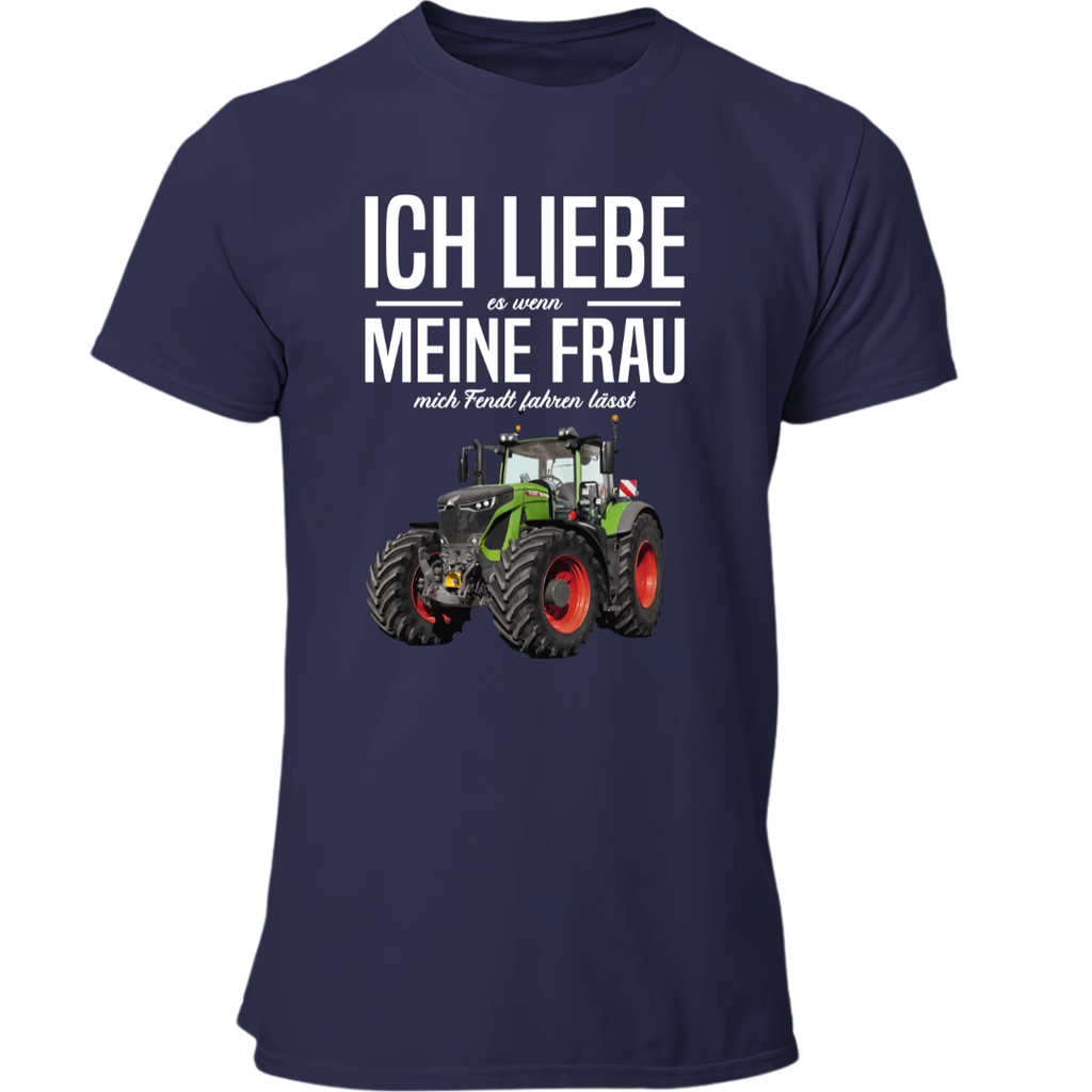 Ich Liebe meine Frau wenn... | Premium T Shirt